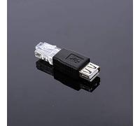 USB 2.0 Female to RJ45 Ethernet Adapter - Compact Portable Compatible with USB-A Ports, Fit for/macOS/, Ideal Laptops Without Built-in