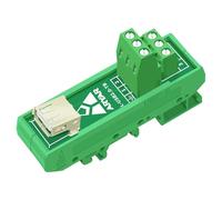 USB 2.0 femmina a blocco terminale Mdoule USB A scheda breakout orizzontale montaggio su guida DIN