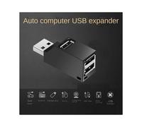 USB 2.0 HUB Adattatore Extender Splitter Box 3 Porte per PC Laptop Telefono Cellulare Lettore U Disk Ad Alta Velocità,Nero
