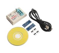 USB 2.0 per il kit programmatore eeprom con la tensione automatica rileva | Selezione automatica della tensione, tipo di chip ID, rilevamento del posizionamento, previene danni, supporta serie 24/25/93