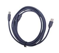 USB 2.0 Printer Cable USB A to B 3 Metres High Speed 480Mbps Scanner Hard Drive Camera Piano for Laptop PC Home Office Durable ABS Material