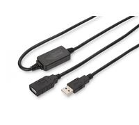 DIGITUS DA-73101 - Cavo USB 2.0, connettore A a presa A, 15 m
