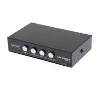 USB 2.0 switch di condivisione manuale 4 hub adattatore porta per stampante