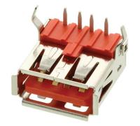 USB, 2.0 Tipo A, Rcpt , 4POS, Th, USB Connettori & Adattatori USBR-A-S-S-O-VU