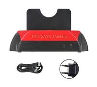 USB 2.0 to IDE/SATA External Hard Drive Dockingstation 2 Bay 2.5" 3.5" HDD A0 T9