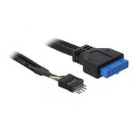 Adattatori per inversione del genere dei cavi DELOCK USB 3.0 19 pin - USB 2.0 8 pin 60cm