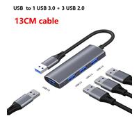 (USB 3.0 2.0) USB 3.0 USB C HUB 4 porte Adattatore multi splitter ad alta velocitÃ compatibile Lenovo