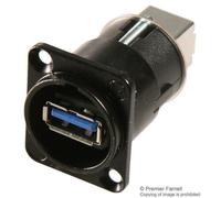 USB 3.0 a A B Reversibile Presa a Connettore Montaggio Pannello NEUTRIK