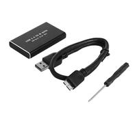 USB 3.0 a M-SATA SSD Hard Disk Box Free Driver Supporto USB UASP Funzione External Solid State Drive Enclosure