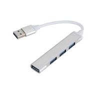 (USB 3.0 Argento) USB C HUB 3.0 Tipo C Adattatore splitter multi USB a 4 porte compatibile OTG Lenovo