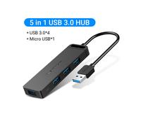 (USB 3.0 con alimentazione) Vention USB C HUB 4 porte Splitter da USB tipo C a USB con alimentazione