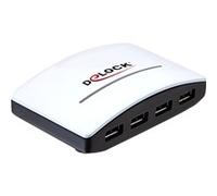 DELOCK 61762 - Hub USB 3.0 a 4 porte con alimentatore DELOCK