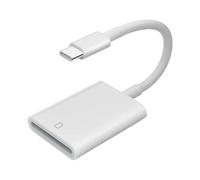 USB 3.0 High Speed SD Card Reader Adapter Compatible with iPhone 15/16 Pro, USB C to SD Memory Card Converter for Photos Videos Transfer