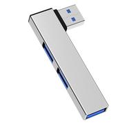 USB 3.0 Hub-Expander USB multi-porto ad alta velocità per laptop e PC | Splitter USB a 4 porte con trasferimento rapido dei dati, plug & play, compatto e portatile, compatibile con, e altr