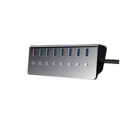USB 3.0 Hub USB Splitter with Charging Port, Independent Sub Control Switch