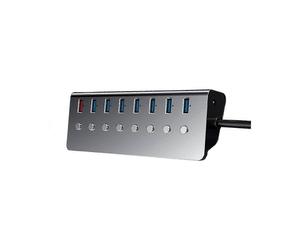 USB 3.0 Hub USB Splitter with Charging Port, Independent Sub Control Switch