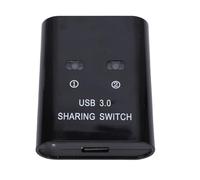 USB 3.0 Printer Sharing Switch 2 Computers Share 1 Printer | Commutation transparente : commutateur de partage USB 3.0 sans alimentation externe entre systèmes pour imprimantes.