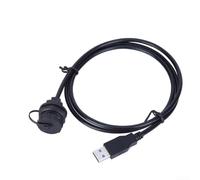 USB 3,0 resistente al fuoco tipo un connettore femminile del supporto del pannello con il cavo per integrazione industriale di elettronica