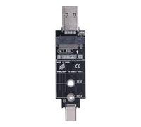 USB 3.1 A 2242 2280 Solid States Adattatore per disco Custodia Adattatore Case Lettore esterno Hard Drive Convertitori Estensione Laptop Stati solidi Connessione disco