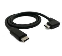 USB 3.1 Cavo 50 CM Tipo C Spina Per Spina Angolo Adattatore Nero