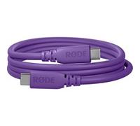 USB 3.2 Gen1 Kabel SC27-PU purple, USB-C Stecker > USB-C Stecker, Cavo viola