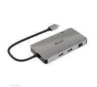 CLUB3D CSV-1593 hub di interfaccia USB 3.2 Gen 1 (3.1 Gen 1) Type-C 16200 Mbit/s Metallico