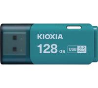 KIOXIA Toshiba Memory U301 - Chiavetta USB 3.2 Gen 1 da 128 GB, ad alta velocità, compatta, prodotta in Giappone, colore: Azzurro