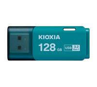KIOXIA Toshiba Memory U301 - Chiavetta USB 3.2 Gen 1 da 128 GB, ad alta velocità, compatta, prodotta in Giappone, colore: Azzurro