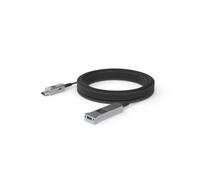 Huddly 7090043790443 cavo USB USB 3.2 Gen 1 [3.1 Gen 1] 5 m USB A 5 Gbit/s Nero