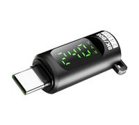 USB 4 Digital Display Adapter - 240W Fast Charging 40Gbps Data Transfer | Тhunderbolt 4 Compatible, Тype-C Tester With Poŵer Monitor For Laptop, Phone, Tablet