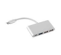 USB 4 porte Plug Play connettore porta ricarica USB-C 2 porte USB 2.0 e USB 3.0