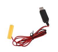 USB 5 V a 1,5 V Trasformatore di corrente LR6 AA AM3 Eliminatore di ricambio 1 pezzo 1,5 V AA batteria di ricambio per giocattoli elettronici