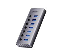 USB-A 3.0 5 Gbps Hub mit 7-in-1 Schalter Unitek H1314A01-EU (H1314A01-EU)