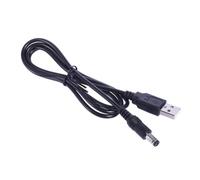 USB a DC5.5 x 2.1mm Cavo del Caricatore per LED Striscia di Luce 5V Dispositivo di Tensione