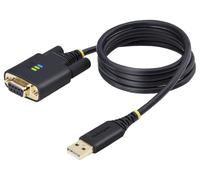 USB A Null Modem Seriale Cavo Adattatore LED Indicatori 1m - 1P3FFCNB-USB-SERIAL