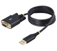 USB A Null Modem Seriale Cavo Adattatore LED Indicatori 1m - 1P3FFCNB-USB-SERIAL