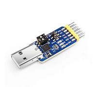 USB a UART Convert e USB a TTL RS485 RS232 e TTL a RS232 RS485 e RS232 a RS485 3.3v e 5v Uscita 6 funzioni multifunzione USB Serial Adapter Module CP2102 con Windows 7,8, Linux