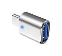 USB A USB-TO-USB-USB C Male, Convertitore Adattatore Femmina USB3 per Ricarica Rapida E Trasferimento Dati Compatibile con Computer Portatili, PC, Caricabatterie E Banche Di Potere