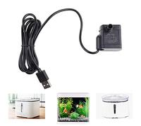 USB Acqua 200L/H Tranquillo 0.4-1.5m Alto Sollevamento per Fontane Idroponica per Po Acquario Cleaner