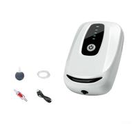 USB Air Pump for Aquarium Dual Power Silent(1.8w Air Stone Set) | AC DC dual power, USB rechargeable, prevents suffocation, stable oxygen supply, home and travel