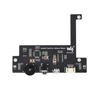 USB Audio Codec Sound Card for Jetson Nano Series Board, Audio Card,Recording And Playback Support, Built-In Microphone And Speaker Header,Driver-Free, Plug And Play