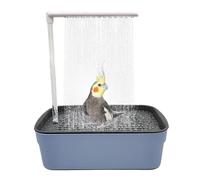 USB Automatique pour Oiseaux - Fontaine Électrique de Douche Aviaire | Système Circulation Eau pour Perruches Inséparables Cacatoès Gris Gabon | Accessoire Hygiène Cage Volatiles Domestiques