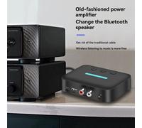 USB Bluetooth 5.3 Audio Ricevitore Adattatore Stereo Musica 3.5mm Aux R/L