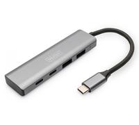 Digitus Digitus Hub UsB-C 4 Porte 2x Usb A 2x UsB-C T_0178_1174391 Informatica