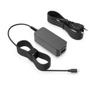 USB C 45W Caricatore Compatibile con HP Chromebook x360 11 11A 13 14 14A 12b-ca 14c-ca x2 210 Pavilion x2 ProBook X360 Elite x2 1012 Spectre x360 13-V 13-W Caricabatterie per Computer Portatile