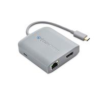 USB C Adattatore Hub Multiporta Cable Matters (Certificato Works with Chromebook) con HDMI 4K, 2X USB 2.0, 480Mbps Fast Ethernet e PD 60W