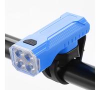 USB C Bike Light 260 Lumens Waterproof Quick Release(Blue-B) | 260 lumens output, USB C fast charging, sealed waterproof body, tool-free strap mount, 50g lightweight