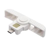 USB C CAC - Adattatore Smart Card - ID chip di memoria es | adattatore Dongle Smart chip ID Accesso comune Cardwriter Slot di memoria Connettore - PC Laptop Phone