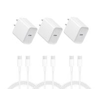 USB C Charger Block, Dual Port Type C Wall Charger Fast Charging 20W PD3.0 Power Adapter Cube for iPhone 14/14 Pro/14 Pro Max/14 Plus/13/12/11, XS/XR/X, iPad, Samsung, More