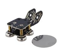 USB-c Cw Electric Key Code Training - PCB a doppia pagaia Connettività automatica nera Controllo della velocità integrato Design del computer Chiave compatta in metallo Avere per gli appassionati di